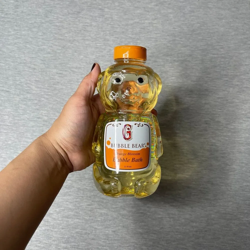 Bubble Bear 7” Orange Blossom Bubble Bath - Picture 7 of 7
